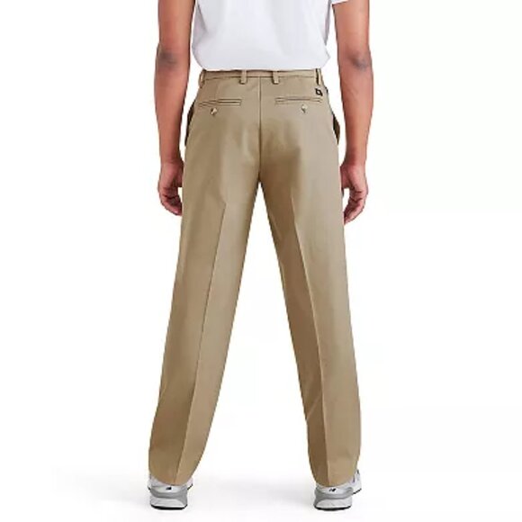 Dockers Signature Iron-Free Stain Defender Classic-Fit Khaki Pants, Size: 40x30 - Picture 4 of 5